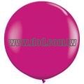 圓型大氣球36吋 - 桃紅色