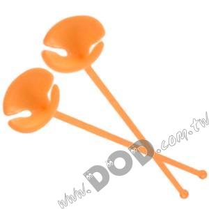 橘色氣球棒(一體成型)