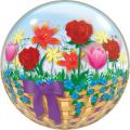 I Love You Flower Basket Bubble 22