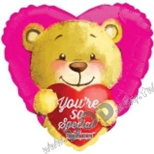You're So Special Bear Hug Heart 18" (#19838)