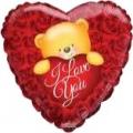 Love Bear Over Roses 18