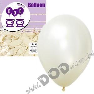 12吋圓型氣球-珍珠白色