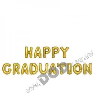 畢業快樂英文字母 HAPPY GRADUATION 小造型
