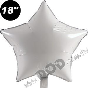 Solid Star - White 18"
