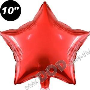 Solid Star - Red 10"