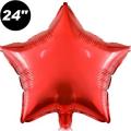 Solid Star - Red 24