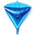 4D立體錐形(鑽石型)-藍色 24