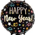 新年快樂黑底 18